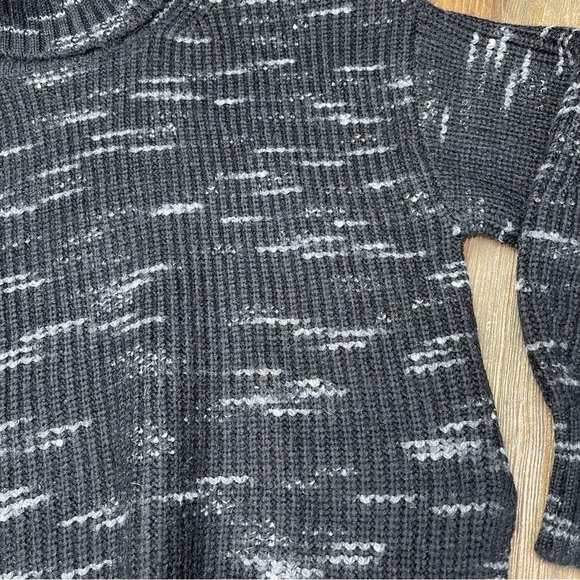 Varley Marlena Knit Sweater in Black/ Snow White Size XL - Picture 6 of 16